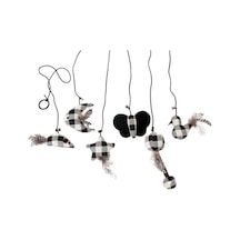 Karlıe Tüylü Ve İpli Peluş Oyuncak 11 Cm