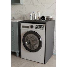 Modern Çamaşır Makinesi Kaplama Dolabı Tezgah Koruyucu Çok Amaçlı Banyo Düzenleyici Antrasit