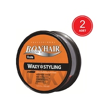 Bonhair Profesyonel Waxy Styling Fruite Wax 2 x 150 ML