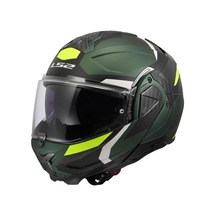 Ls2 Advant 2 Trıple Mat Yeşil-siyah-neon Sarı Kask Neon Sarı