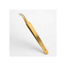 Hassas Eğri Uçlu Profesyonel Cımbız Anti-manyetik Paslanmaz Çelik 16.5 Cm Kgx-t14w