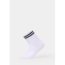 Colin's Colins Erkek Beyaz Çorap Cl1081395 Q1.v1 Whn White&navy