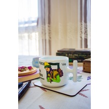 Gönül Çalabın Tahtı T Kulplu Seramik Kupa Bardak