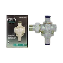 Gpd Su Basınç Regülatörü 1/2" Düşürücü ( Rekorlu )