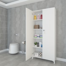 Kenzlife mutfak dolabı çilem 188*070*032 byz kilitli ayaklı banyo Kenzlife mutfak dolabı çilem 188*070*032 byz kilitli ayaklı banyo