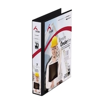 Önder 2007-3 2 Halkalı 7 Cm Siyah Firma Klasörü