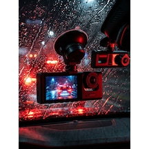 Bloom Picks 1080p Full Hd Dual Lens Araç İçi Kamera - 170 Geniş Açı Gece Görüşlü Yol Kayıt Cihazı