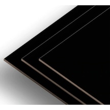 3-4-5-8-18 Mm Mdf Parlak Siyah - Laminat Kaplı - Özel Ölçü