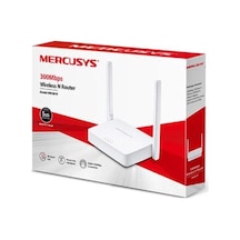 MERCUSYS MW301R 2 Port Lan + 1 Port Wan 300 Mbps Router Access Poi