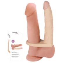Erofoni Yeni Nesil Süper Realistik 16 CM Penise Takılan Ilave Ek Dildo Penis