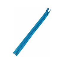 Angel Çanta Aksesuar Turkuaz Renk 40 Cm Plastik Diş Fermuar Fd10