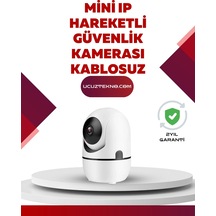 Mey İthalat Full Hd 1080p Kablosuz Güvenlik Kamerası Hareket Takip, Gece Görüşü Ve İki Yönlü Ses Özellikli