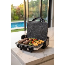 Acar Ultimate Pro Pressio Izgara Ve Tost Makinesi Krem - 1800 W