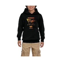 Zepplin Giyim Born Of Osiris Simulation American Tour Siyah Çocuk Kapşonlu Sweatshirt Siyah