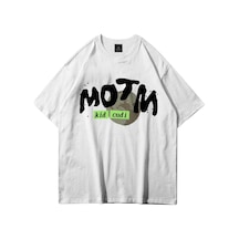 Flood Of Style Unisex Kid Cudi Man Of The Moon 3 Beyaz Tshirt