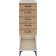 Hyperion Dolap 5 Çekmeceli 44x44x134 Aytaşı-çam Aytaşı