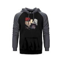 Morbid Angel Covenant Gri Renk Reglan Kol Sweatshirt / Hoodie
