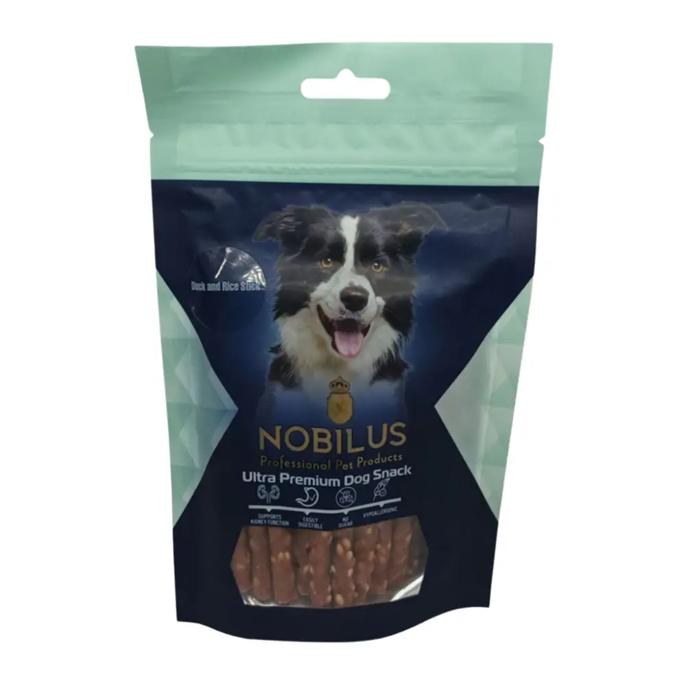 Nobılus Ördek Etli Ve Pirinçli Köpek Ödül Çubuğu 80gr