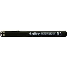 Artline 236 Siyah Çizim Kalemi 0.6