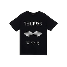 Stoned&Fame The Nbhd , Arctic Monkeys, The 1975 Baskılı T-shirt SIYAH Siyah