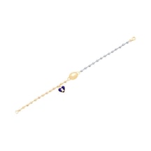 Diamond Line - Gülaylar - Sarı Beyaz Altın 14 Ayar Minik Sallantı Standart N11.21761 Beyaz Altın