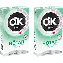 Okey Prezervatif Rötar Plus 2 x 10'lu