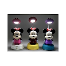 Mickey Mouse Masa Üstü Lamba Şarjlı Usb Alk2716 Çok Renkli Çok Renkli