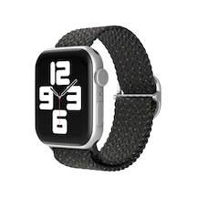 Apple Watch 42mm Star Kordon - Benekli Siyah