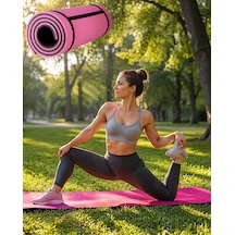 10 Mm Spor Matı Çok Amaçlı Kullanım Uczzz10mmyogamatıpembe-4 Çok Renkli
