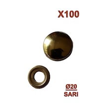 Vida Kapama Ø20 Sarı 100 Adet