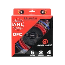 Reıss Audıo Rs-awg47 Oto Anfi Kablo Seti 4ga