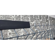 Renkli Evim Panel Çit Tel Koruyucu Üst Kapak 1,25 M 2 Adet