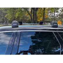 Toyota Sıenna Xl30 2011-2020 Trx1 Carrier Kilitli Ara Atkı Taşıyıcı Tavan Barı Gri