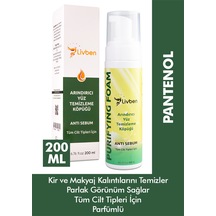 Livben Anti Sebum Arındırıcı Yüz Temizleme Köpüğü 200 ML