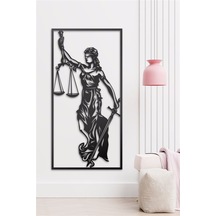 Lady Justice - Metal Tablo