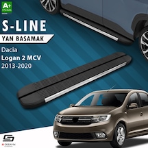 S-dizayn Dacia Logan 2 Mcv S-line Krom Yan Basamak 183 Cm 2013-20