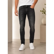 Classics Men Lion Life Erkek Slim Fit Jean Pantolon - 7693 Füme