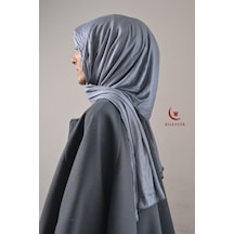 Bilenler Tesettür Penye Şal - 65 X 175 / Açık Gri Açık Gri