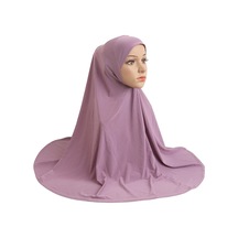 Kadın Kapak Baş Türban Çift Katmanlı Yuvarlak Kenar Kafa Bandı Siyah