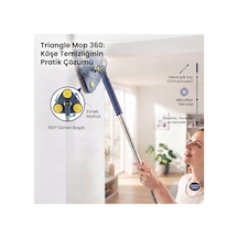 Triclean Pro Mikrofiber Üçgen Akıllı Mop