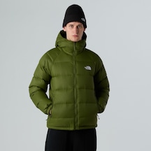 The North Face Hydrenalite Erkek Kapüşonlu Kaz Tüyü Mont Yeşil Yeşil
