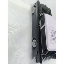 Ws-1955 Ledli Araba Usb-tf-fm Radyo Bluetooth Hoparlör - Siyah- Tek Ebat