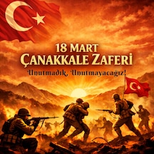 Çanakkale Zaferi Premium Vinil Pano 160 160 Cm Tek Parça 7