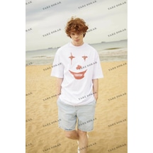 Startmore Unisex Save Earth Tshirt Siyah