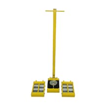 20 Ton Domuz Arabası Makina Taşıma Arabası 3 Lü Takım Metal Teker