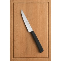 Biftek Et Steak Bıçağı Lazerli Tırtıklı Bıçak Nusret'in Et Kesme Bıçağı Sürmene Sürbisa 61107