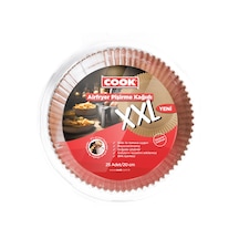 Cook Airfryer Pişirme Kağıdı Xxl 25'li 2 Adet Çok Renkli