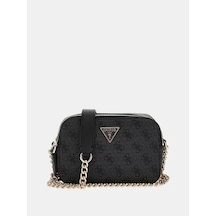 Guess Noelle Iı 4g Logo Kadın Omuz Çantası Hwbg9672140 Siyah