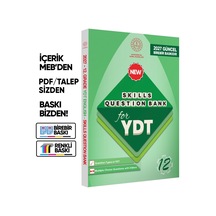 2027 YDT Mebi İngilizce 12.sınıf Skills Question Bank (Beceri Temelli Soru Bankası) Baskı Ücreti
