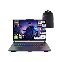 Asus Rog Strix G16 G614FRS5112P408 R9-9955HX RTX 5070 Tİ 12 GB 48 GB 1 TB SSD 16" W11P QHD+ Dizüstü Bilgisayar